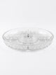 Vintage Pressed Glass 5 Section Relish Tray Diamond Pattern|287257299533