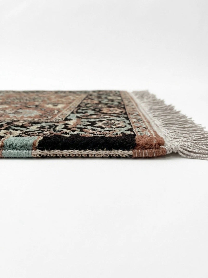 Halbmond Teppiche Moroccan Wool Rug | Terracotta Oriental Wilton