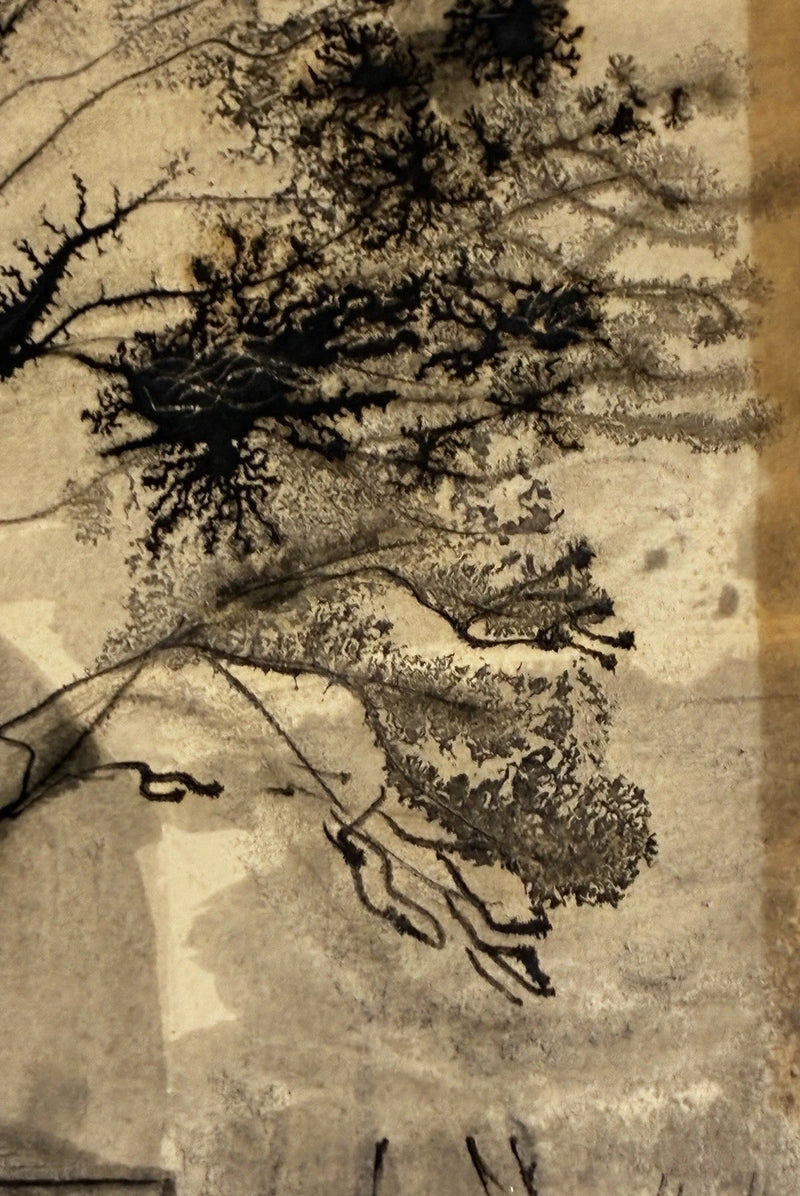 Landscape Study With House And Tree — Stuart Robinson 1957