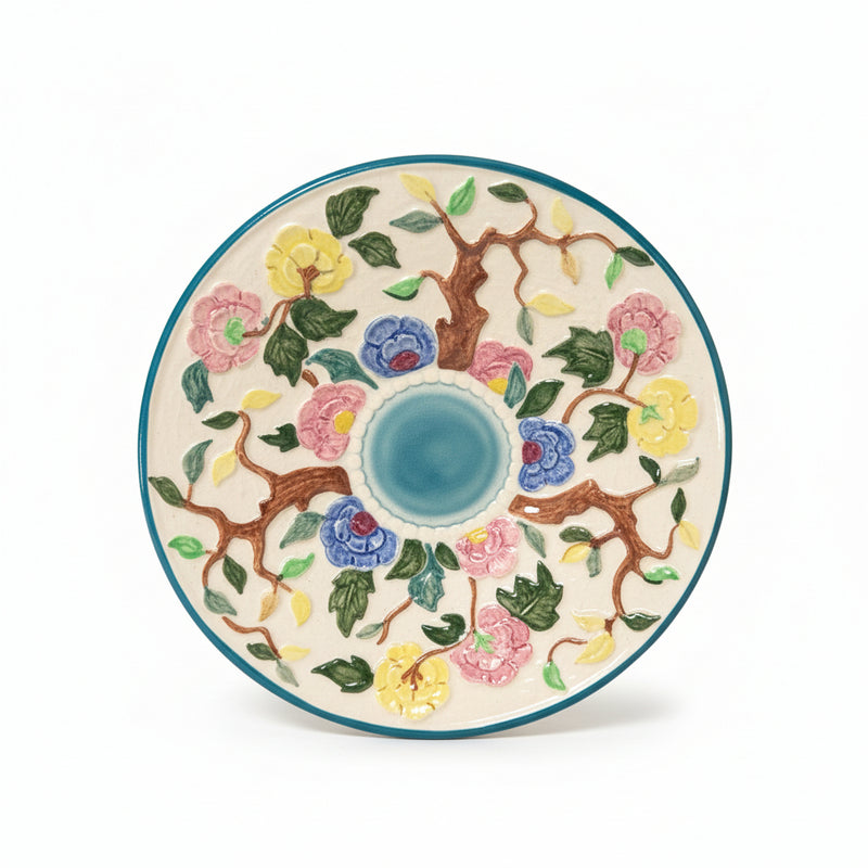 FMV H.J Woods Ltd In England Hand Decorated Plate - Picture 1 of 3