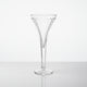 Vintage Clear Pressed Glass Trumpet Vase Ribbed Swirl Fluted|286911112108