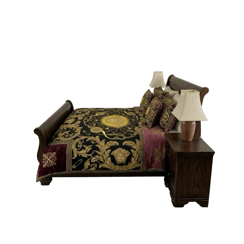 Hycraft 'Renoir' Full Bedroom Suite – Solid Timber Victorian Walnut