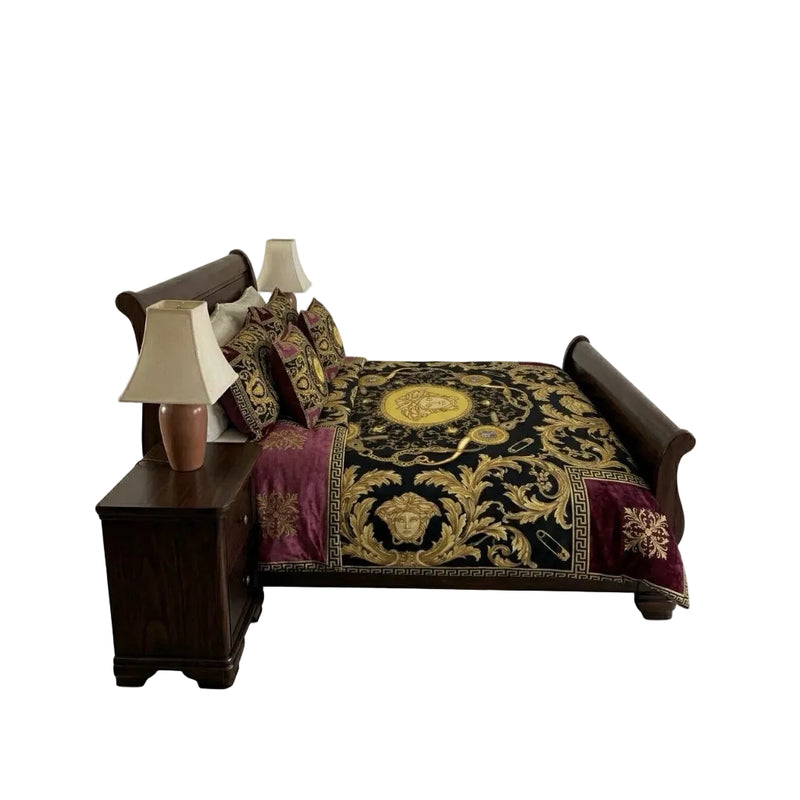 Hycraft 'Renoir' Full Bedroom Suite – Solid Timber Victorian Walnut