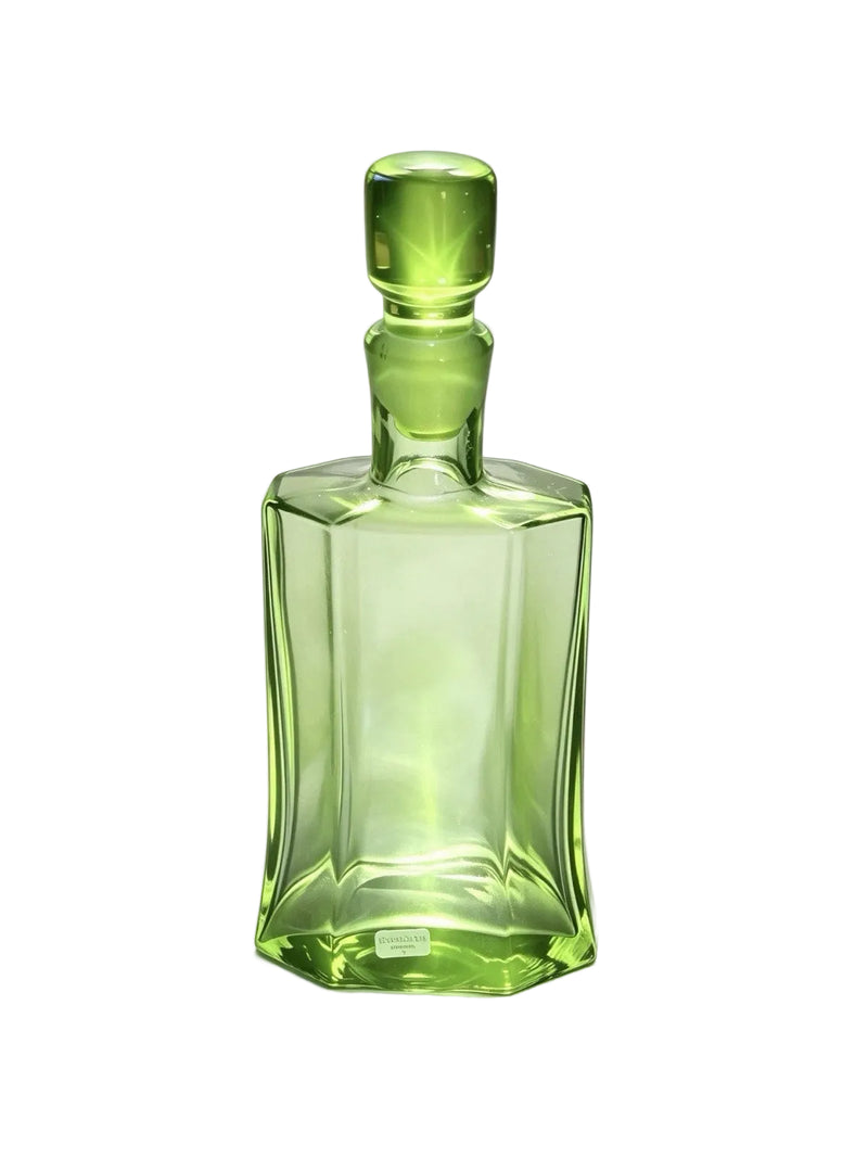 Vintage Kosta Boda Sweden Crystal Decanter with Stopper