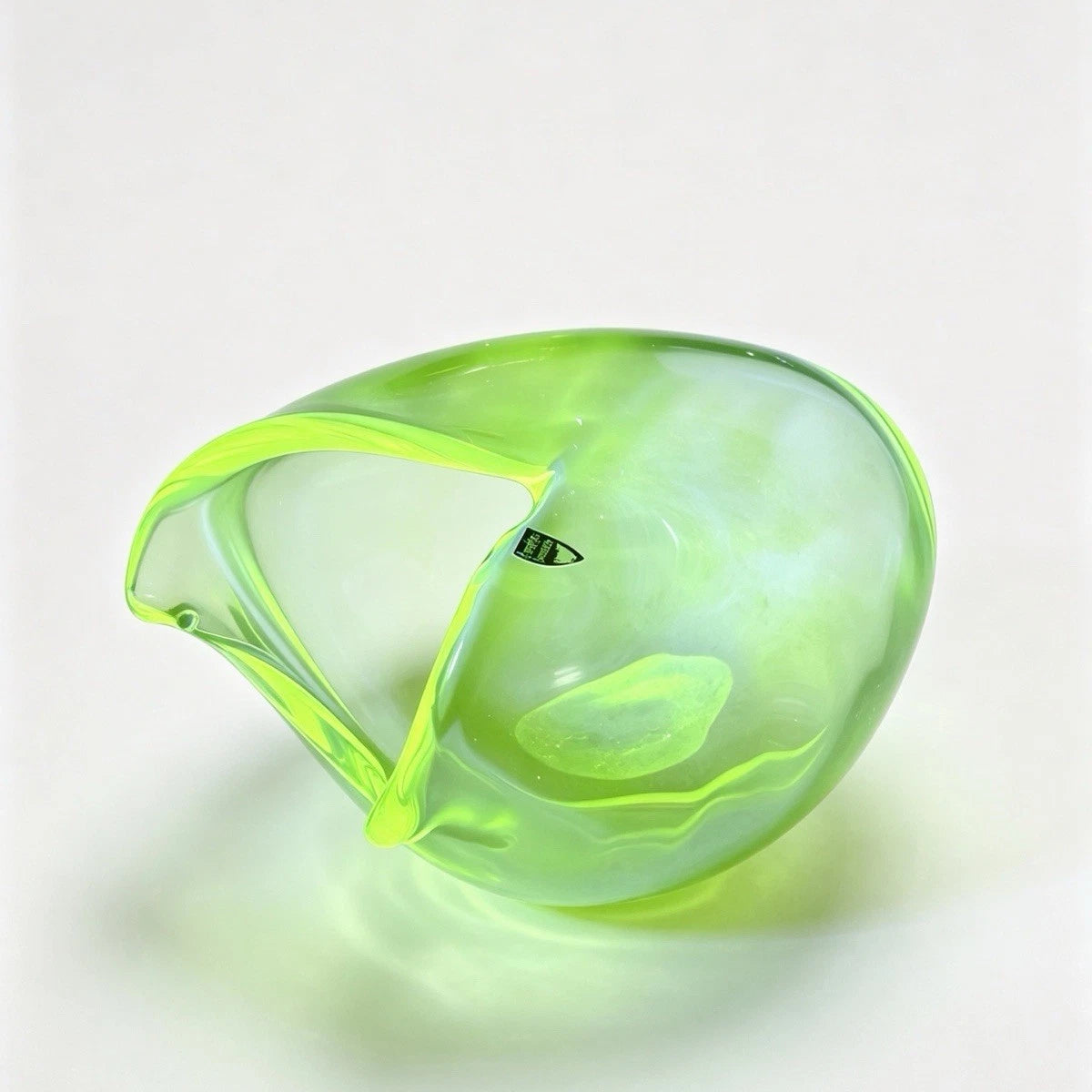 Orrefors Sweden Crystal Cora Bowl — Lars Hellsten