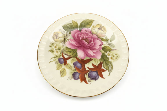 Vintage Royal Winton Grimwades Plate - 1776-1976 American Bicentenary - Floral|286964602389
