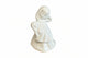 Vintage Ceramic Sleepy Girl Holding Doll White, 3” Tall|286879086912