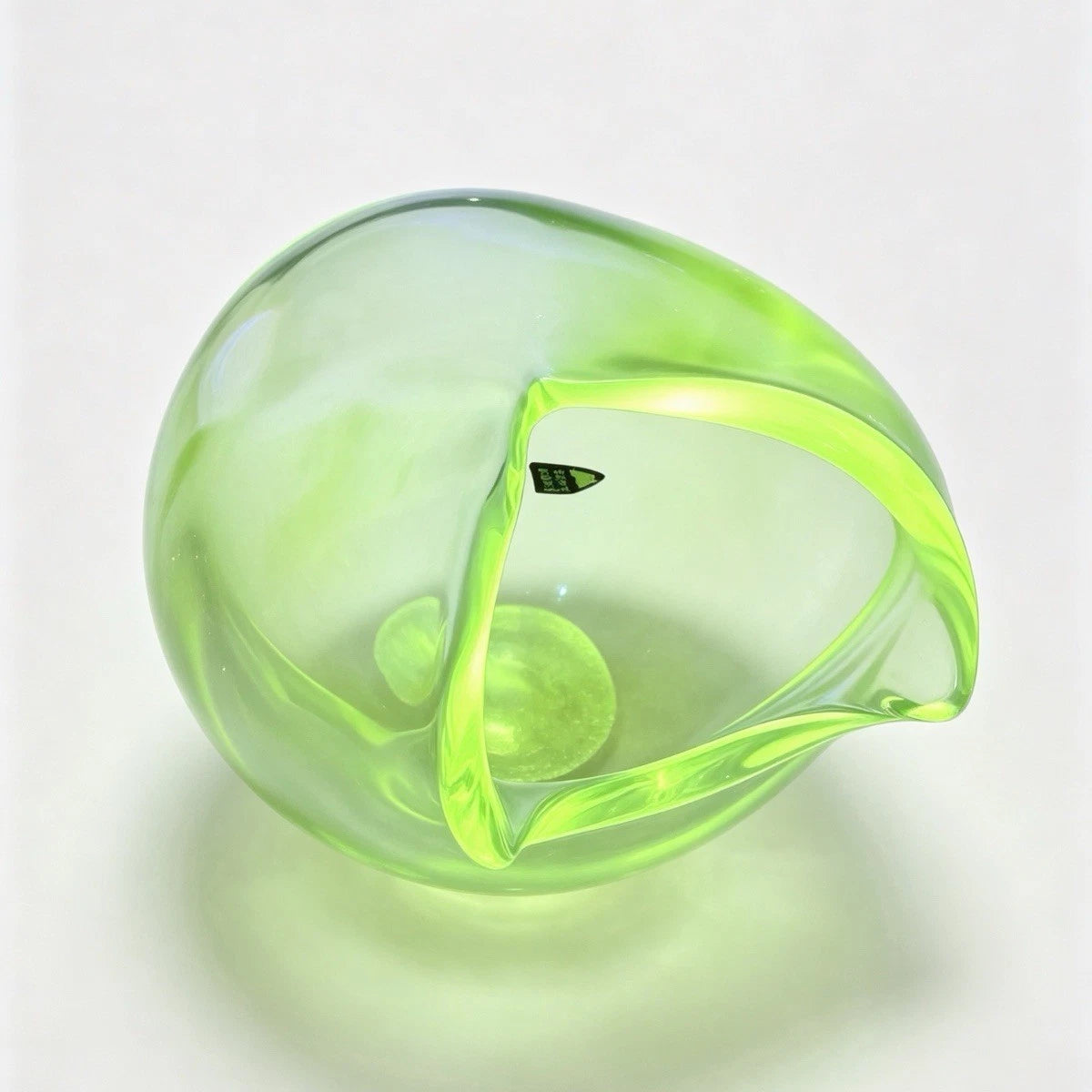 Orrefors Sweden Crystal Cora Bowl — Lars Hellsten