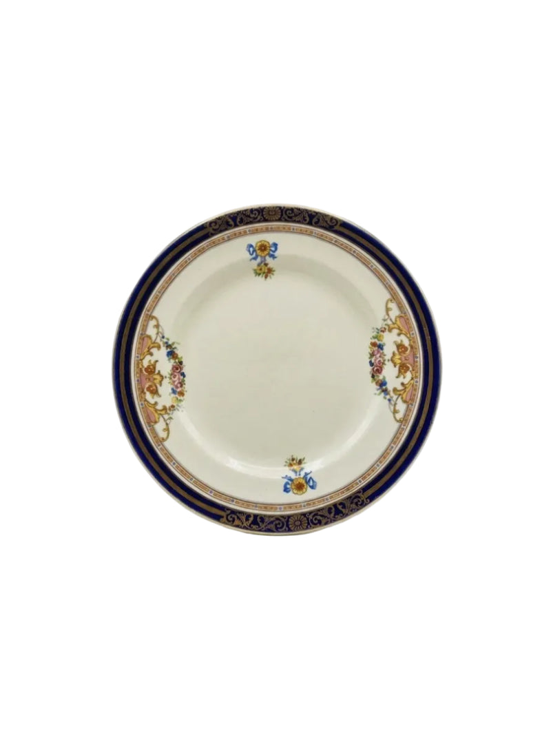 Antique Alfred Meakin Athol Bleu De Roi Dinner Set