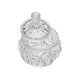 Vintage Clear Pressed Glass Covered Dish/Candy Jar |286911187290
