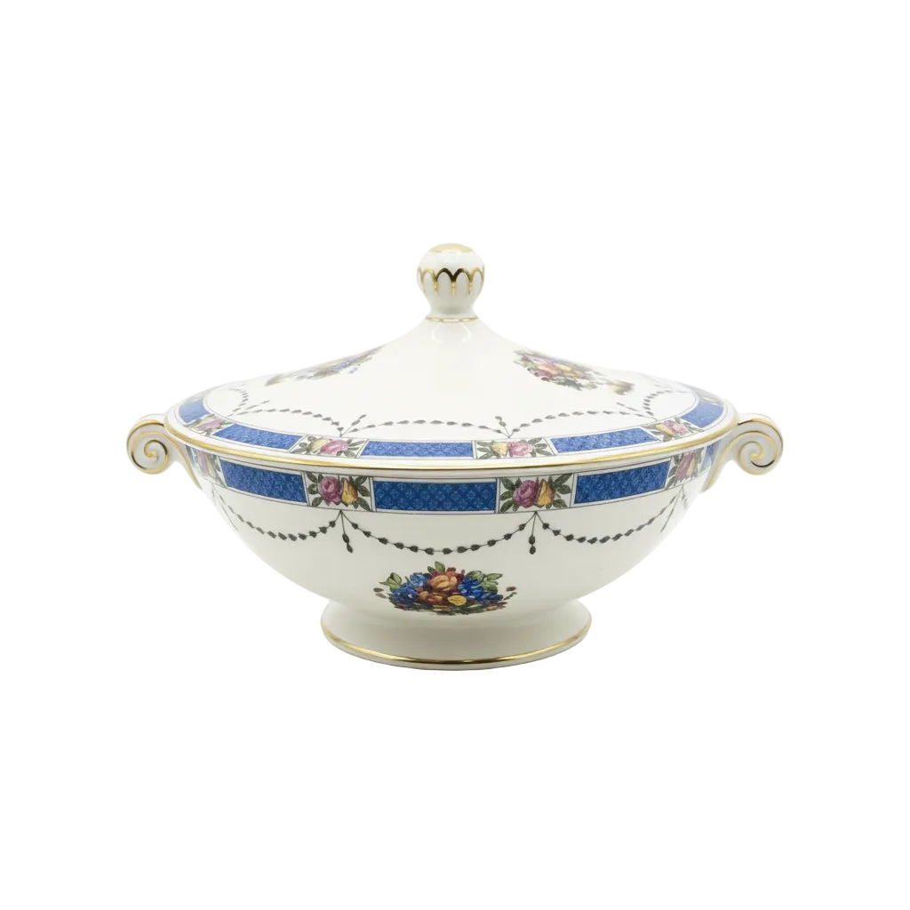 Elegant Royal Worcester 'Ashby' Crown Ware Lidded Serving Tureen/Dish|286949961532