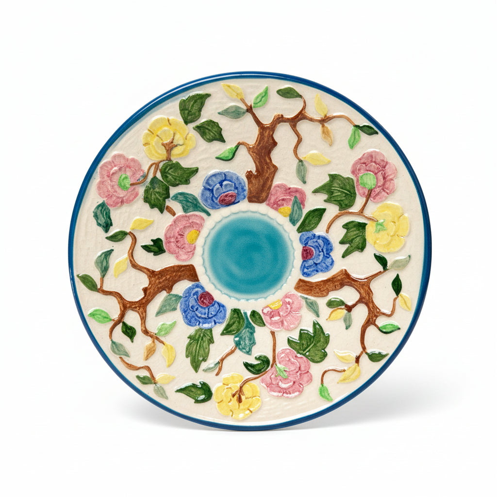 FMV H.J Woods Ltd In England Hand Decorated Plate - Picture 2 of 3
