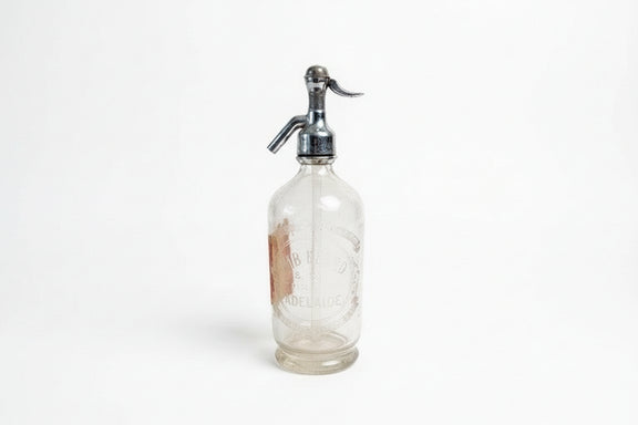 ANTIQUE A.M. BICKFORD & SONS Soda Siphon Seltzer Bottle ADELAIDE SA VINTAGE Bar|286940892729