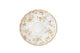 Antique Bavarian Porcelain Collector Plate | Pink Floral & Gold Scalloped Rim | H Mark | Germany | c.1920s–1950s