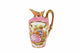 Miniature Pink Porcelain Ewer/Creamer Fragonard-Style Courting Couple Scene|286907599804