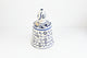 Vintage Blue & White Ceramic Hand Painted Bell Figurine Pottery Dutch Style|286939951486