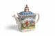 Vintage Sadler "A Round of Golf" Cube Teapot Clock Tower Lid Championship Series|286922259137
