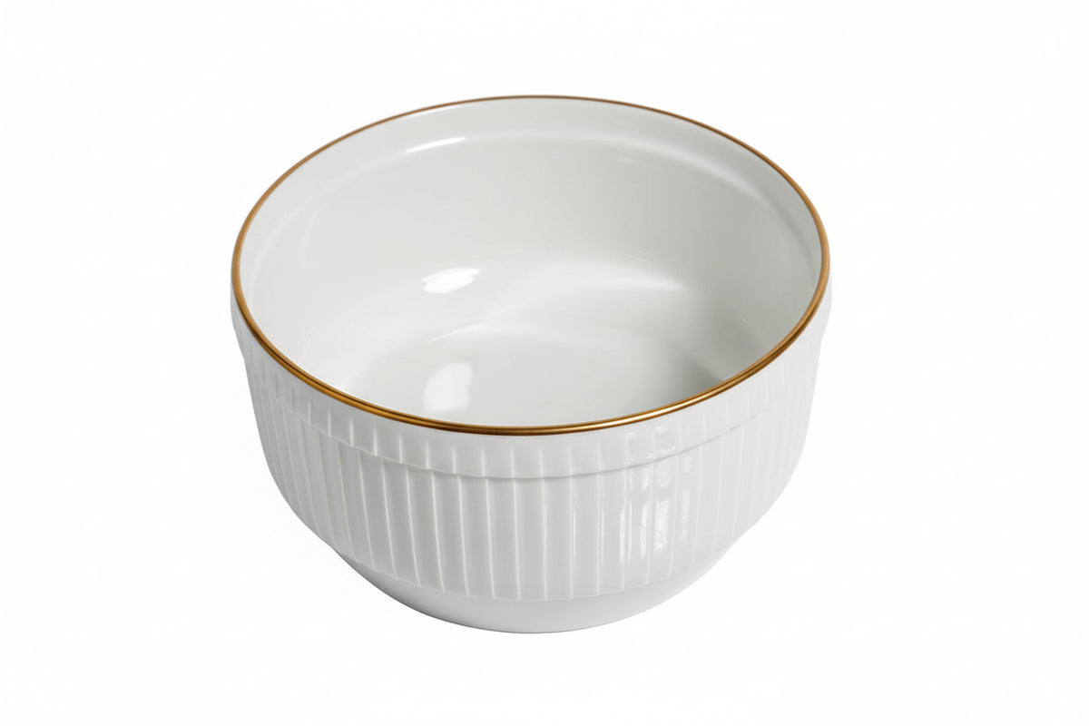 Rare PILLIVUYT Porcelaines A FEU White Ribbed Oven Dish Mehun 69%|286881613582