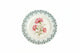 Set of 6 Antique Plates Blue Border Gilt Floral I. 1545 Mark Dresden Style China|286902642663