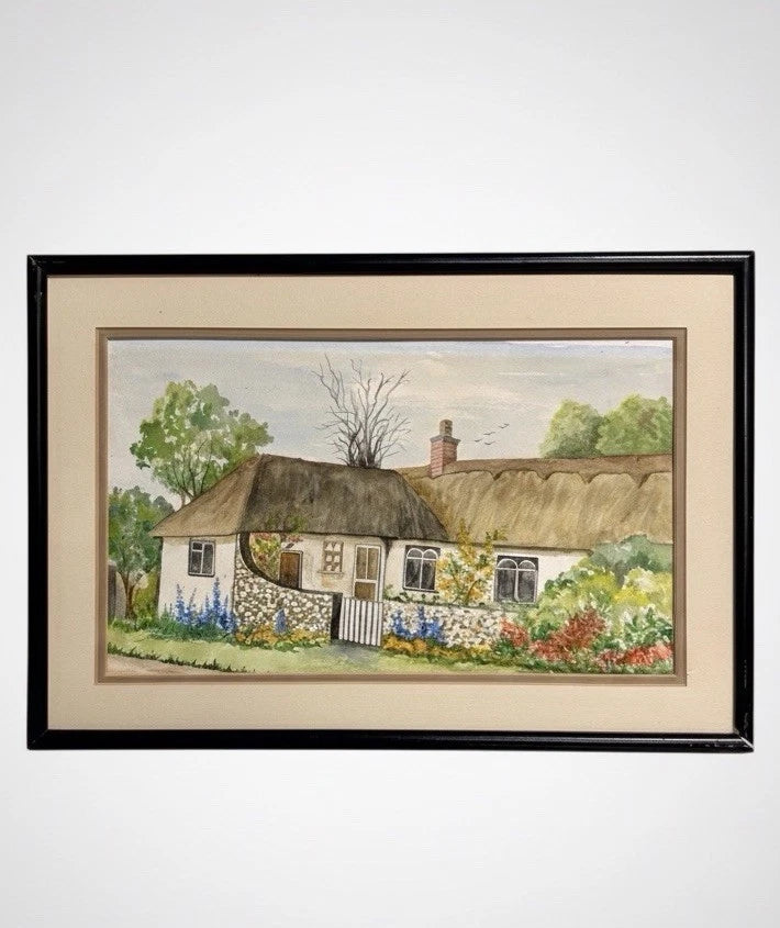 Alma Ogg Milton Abbas Village Painting|286968466602