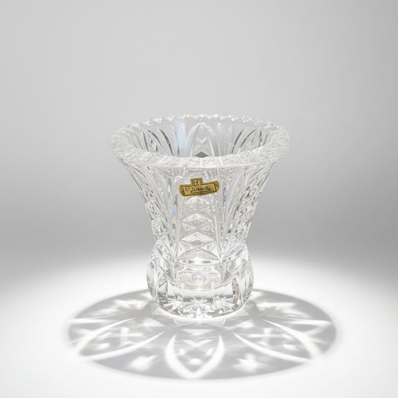 Vintage 1980 Heavy Kristal Zajecar Yugoslavia 24% Lead Crystal Vase Or Toothpick|286911145760