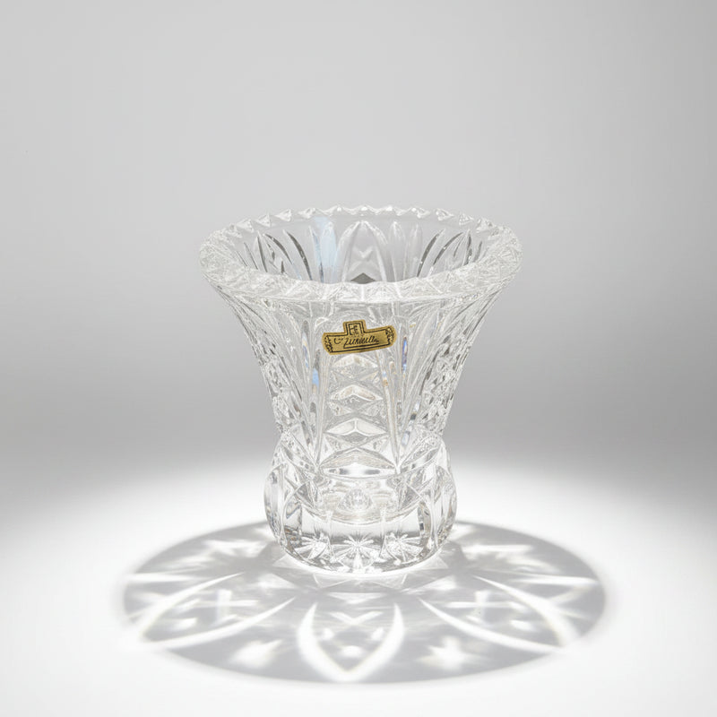 Vintage 1980 Heavy Kristal Zajecar Yugoslavia 24% Lead Crystal Vase Or Toothpick|286911145760