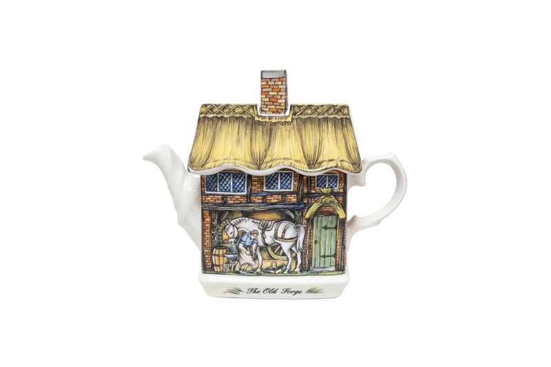 Vintage Sadler England Teapot "The Old Forge" Cottage Series - Reg No. 2026098|286922435602
