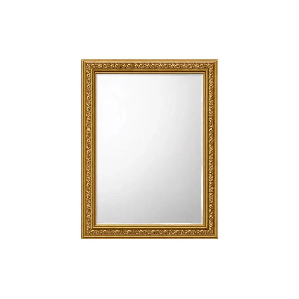 Ornate Gold Frame 90x116cm Antique Baroque Rococo Style Mirror