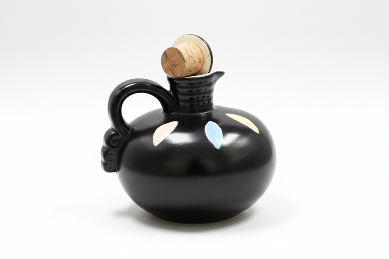 Grizzle Keramik 3479 Decanter Vintage W. Germany Mid-Century Pottery Rare Black|286922382575