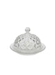 Vintage Anchor Hocking Wexford Clear Glass Round Butter Dish With Lid|287098873476
