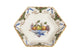 Vintage Royal Tichelaar Makkum Hexagonal Dish Hand Painted Dutch Polychrome|286873444366