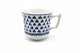 Vintage ADAMS England Blue & White Patterned Ceramic Coffee Mug / Tea Cup|287027871518