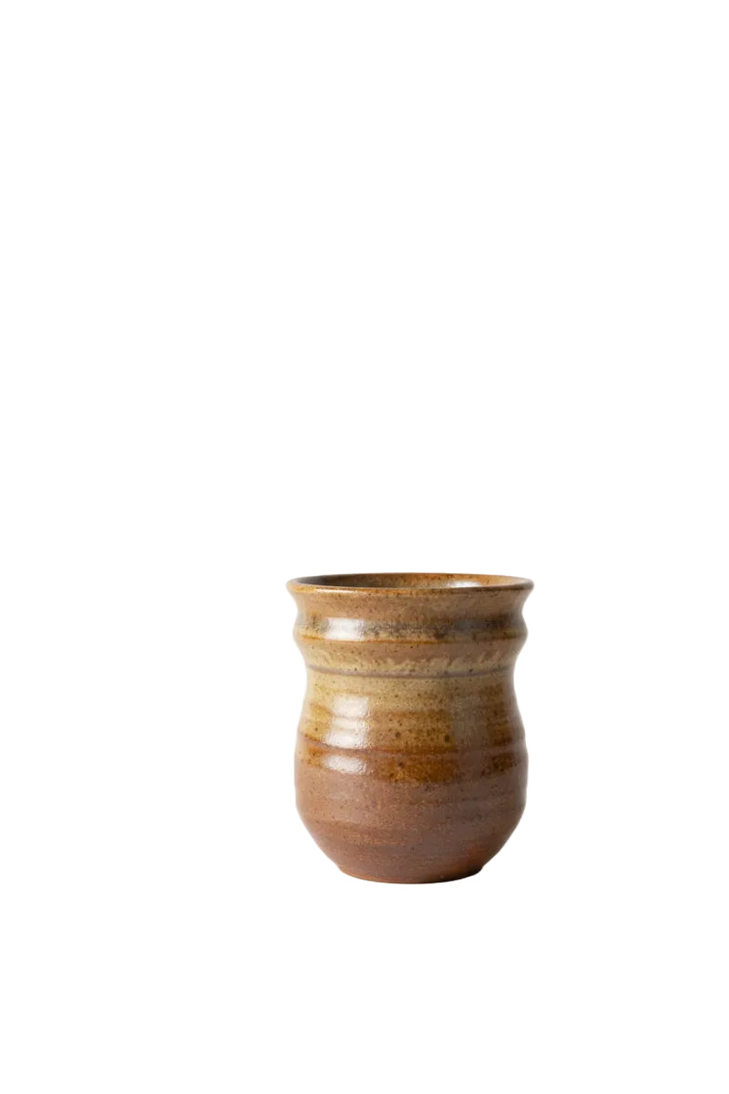 Vintage John Bedding St. Ives Studio Pottery Stoneware Vase - Signed "J" Mark|286963701761