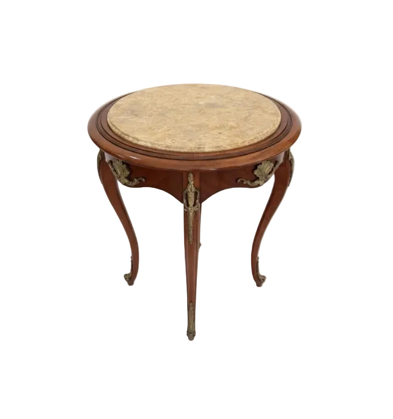 French Louis XV Style Marble-Top Guéridon|286925493542