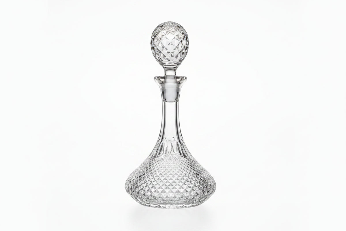 Pineapple Cut Ship's Decanter|286844273255