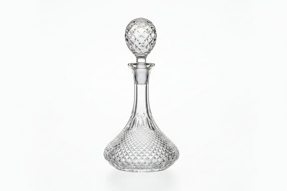 Pineapple Cut Ship's Decanter|286844273255