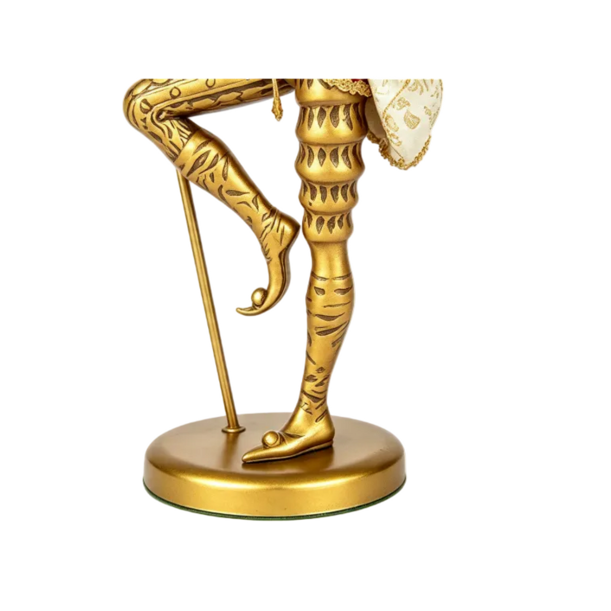 Vintage Italian Pixie Jester Lamp — Venetian Harlequin
